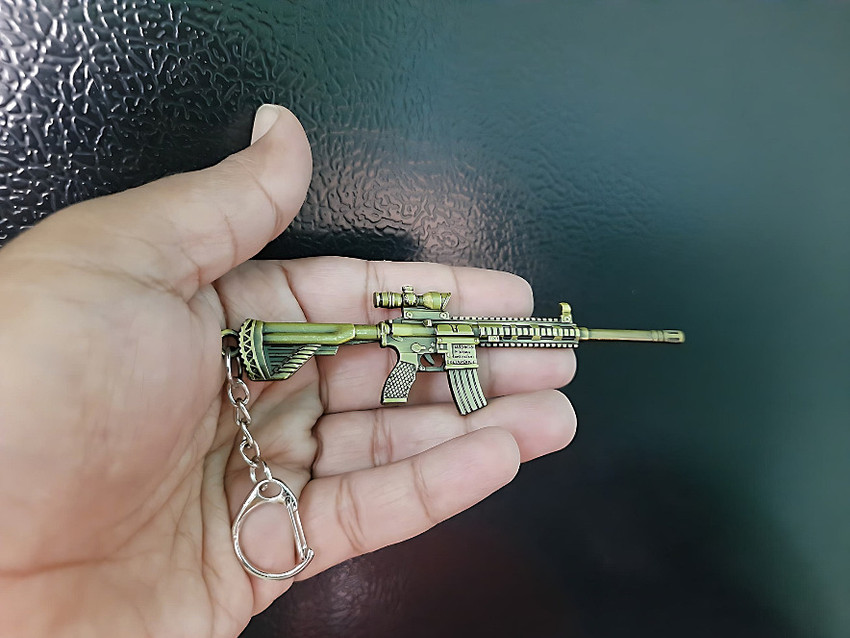 Vasudevay Sales and Services DP28 Pubg Battleground Gun metal Keyring Key Chain Price in India Buy Vasudevay Sales and Services DP28 Pubg Battleground Gun metal Keyring Key Chain online at Flipkart ...