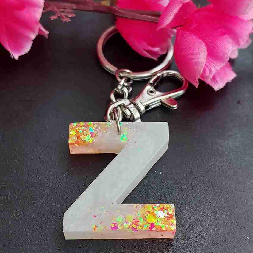 Letter z keychain shop