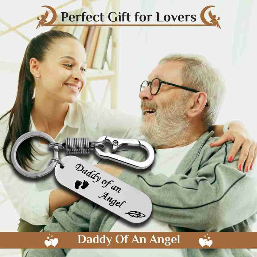 Daddy of sale an angel keychain