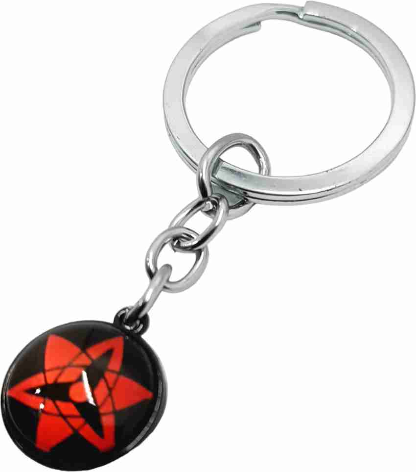 RV Mart Anime Naruto Sharingan Metal Keychain Key Chain for Car Bikes Key  Ring D3 Key Chain Price in India - Buy RV Mart Anime Naruto Sharingan Metal  Keychain Key Chain for