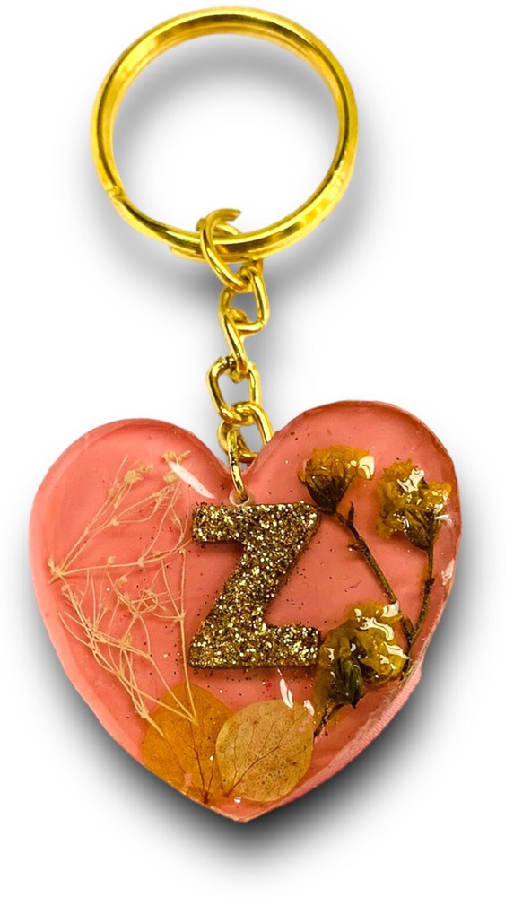 ZEHRAARTWORLD Z heart letter Key Chain Price in India Buy