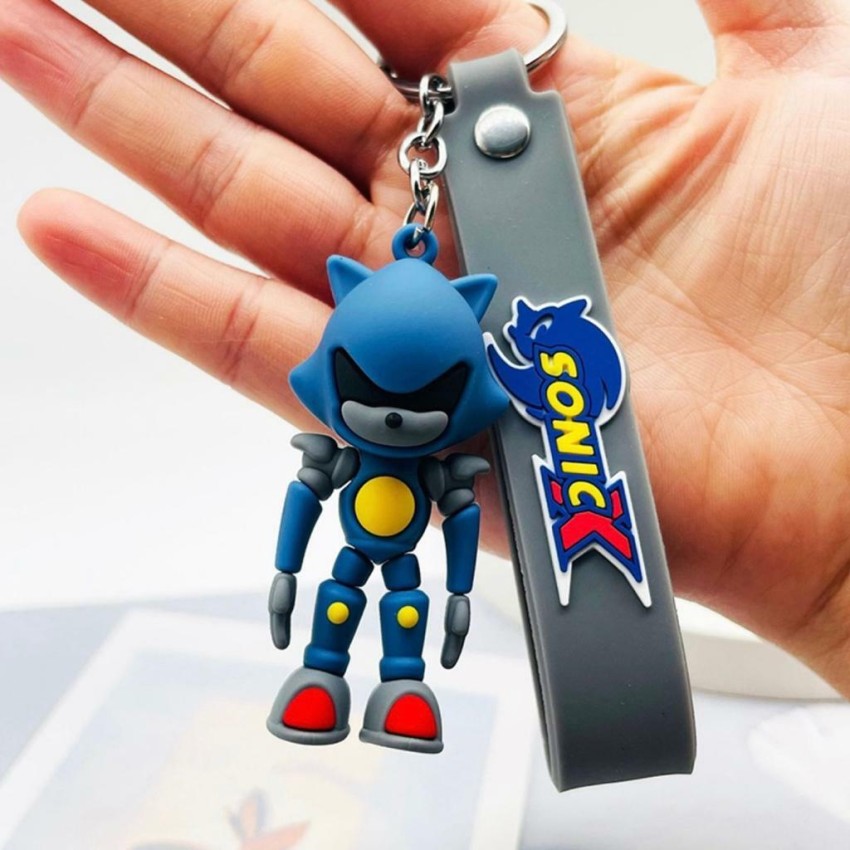 SONIC SHADOW SILVER Keychains 