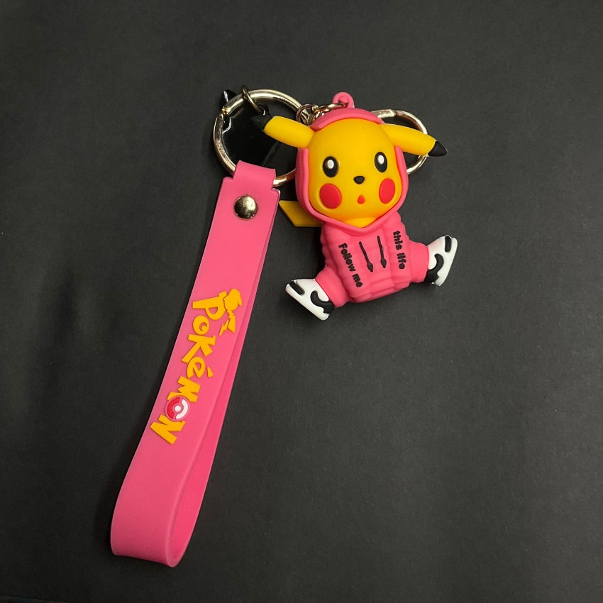 Rubber Pokemon Yellow Pikachu Keychain, Packaging Type: Packet, Size: 3inch  at best price in Dehradun