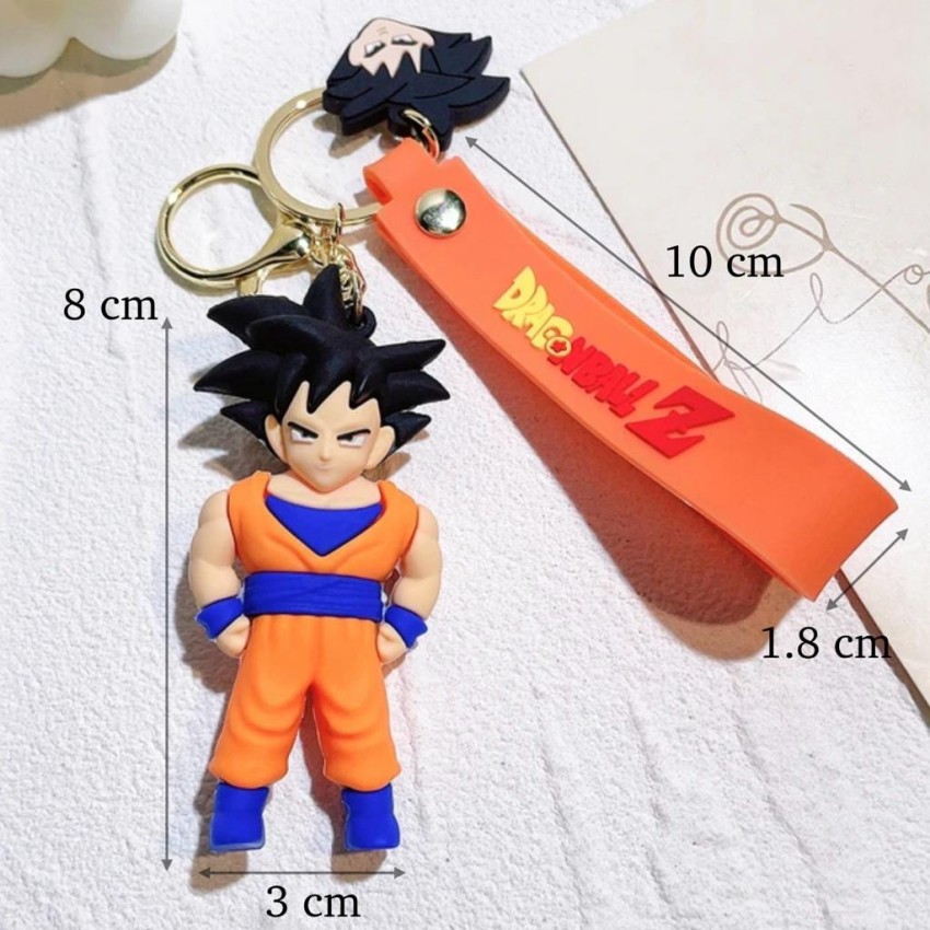 Mubco Dragon Ball Z Goku 3D Keychain, Strap Charm & Hook, Anime Cartoon  Model Gift, Key Chain Price in India - Buy Mubco Dragon Ball Z Goku 3D  Keychain