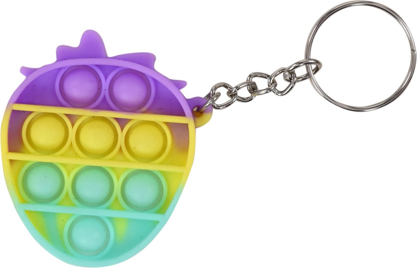 PlayKith POP IT Keychain and Push Bubble Toy Key Ring Key Chain