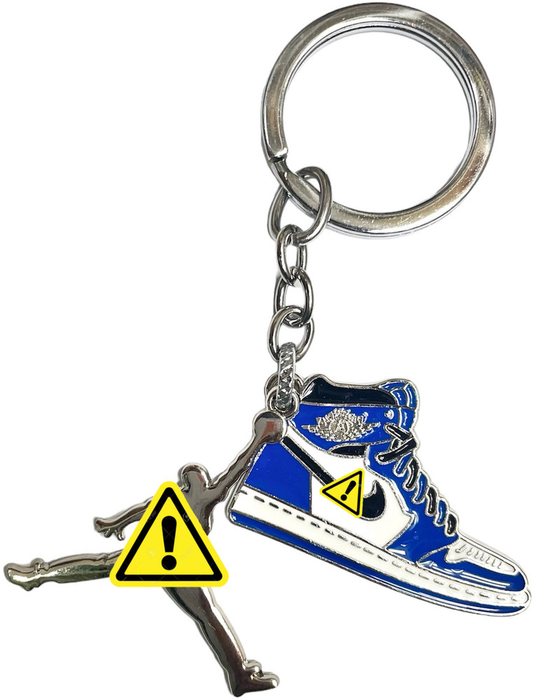 HappierYou Air Jordan Sneakers Keychain AJ 1 Retro High White University Blue Black UNC Key Chain Price in India Buy HappierYou Air Jordan Sneakers Keychain AJ 1 Retro High