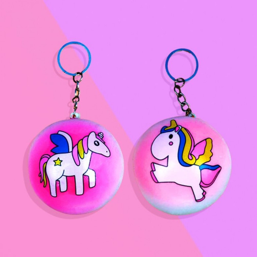 Partywala Unicorn Squishy keychains Key Chain Price in India Buy