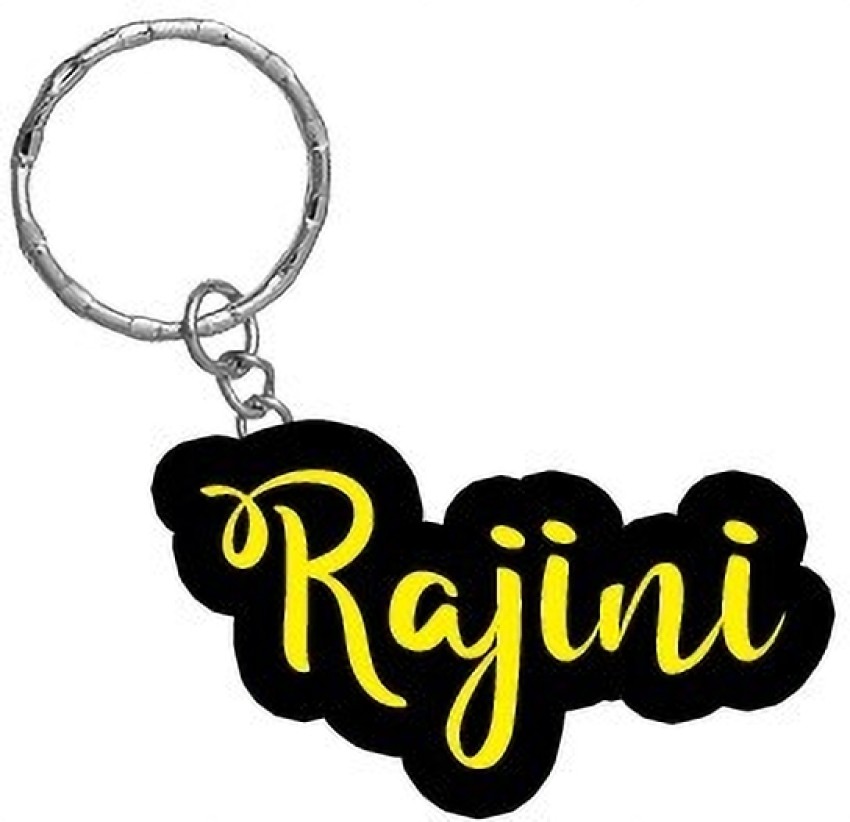 SY Gifts Rajini Name Black Yellow Name Keychain Key Chain Price in India Buy SY Gifts Rajini Name Black Yellow Name Keychain Key Chain online at Flipkart