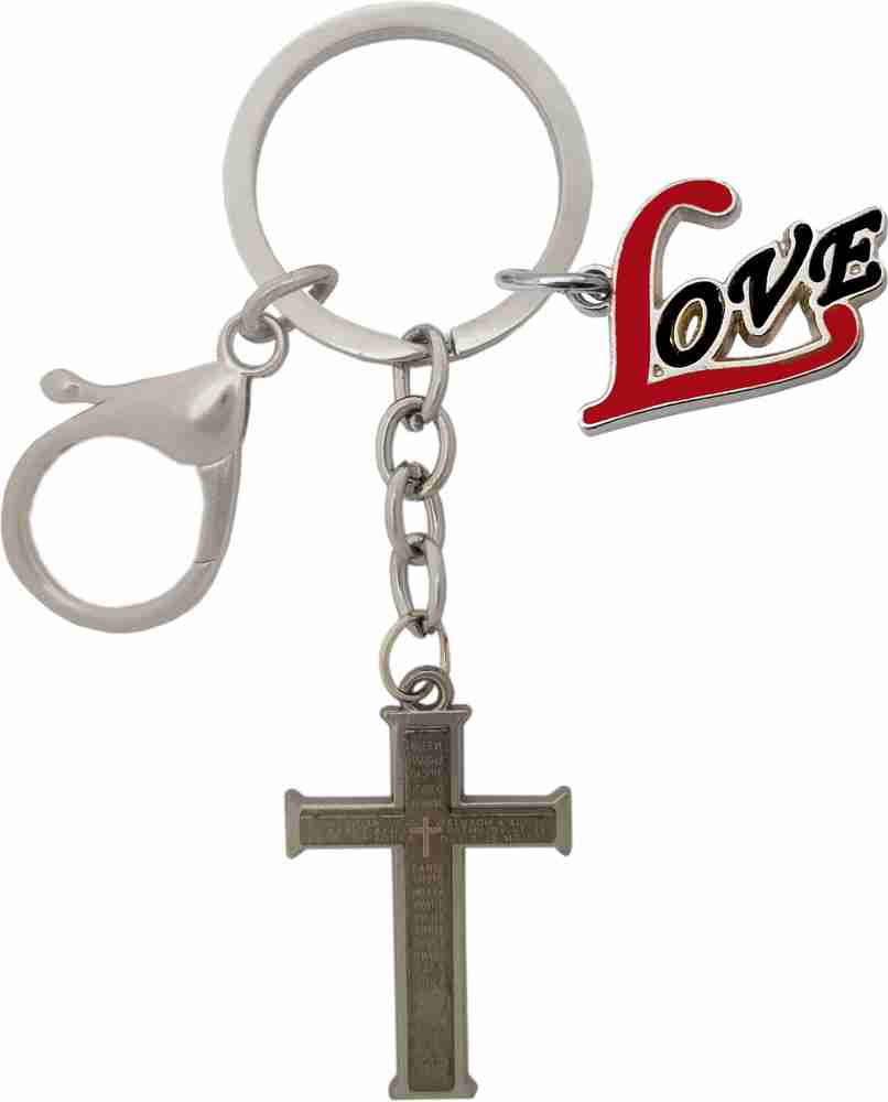 MGP FASHION Jesus Cross With Hook Love Pendant All Types Of Keys Keyring Key Chain Price in India Buy MGP FASHION Jesus Cross With Hook Love Pendant All Types