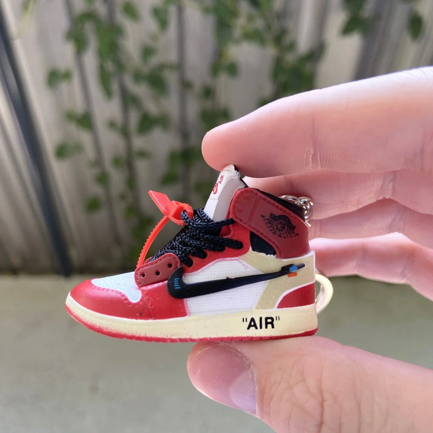 Off white shoe keychain shop
