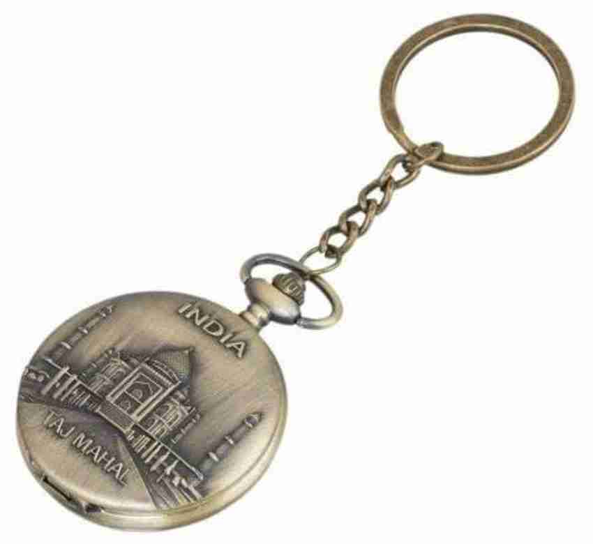 Lenity Vintage Design Antique Color Taj Mahal Theme Pocket Small