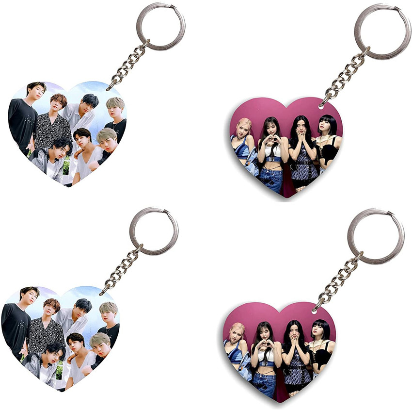 Convay BTS Keychain for Boys Girls Men Women set 4 Key Chain Price in India Buy Convay BTS Keychain for Boys Girls Men Women set 4 Key Chain online at Flipkart