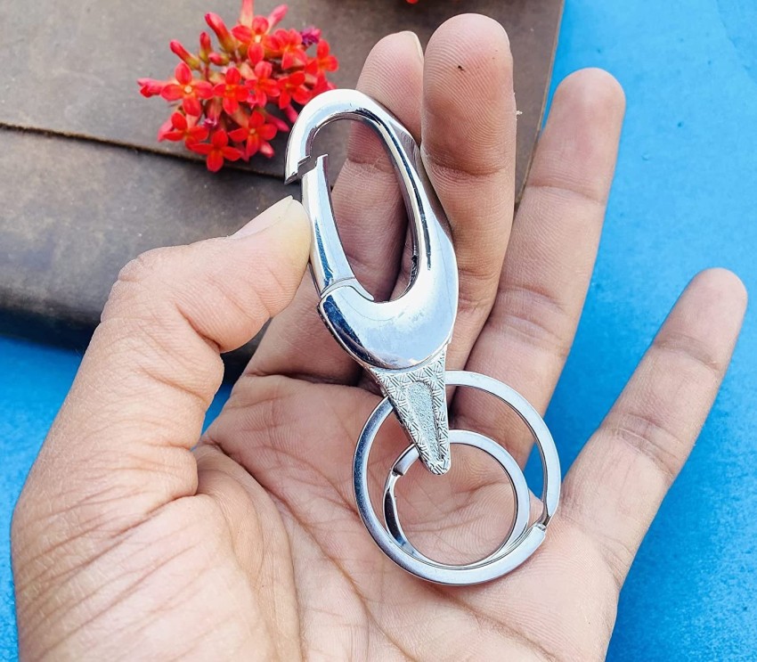 Gadge Men's double hook keychain Key Chain Price in India - Buy