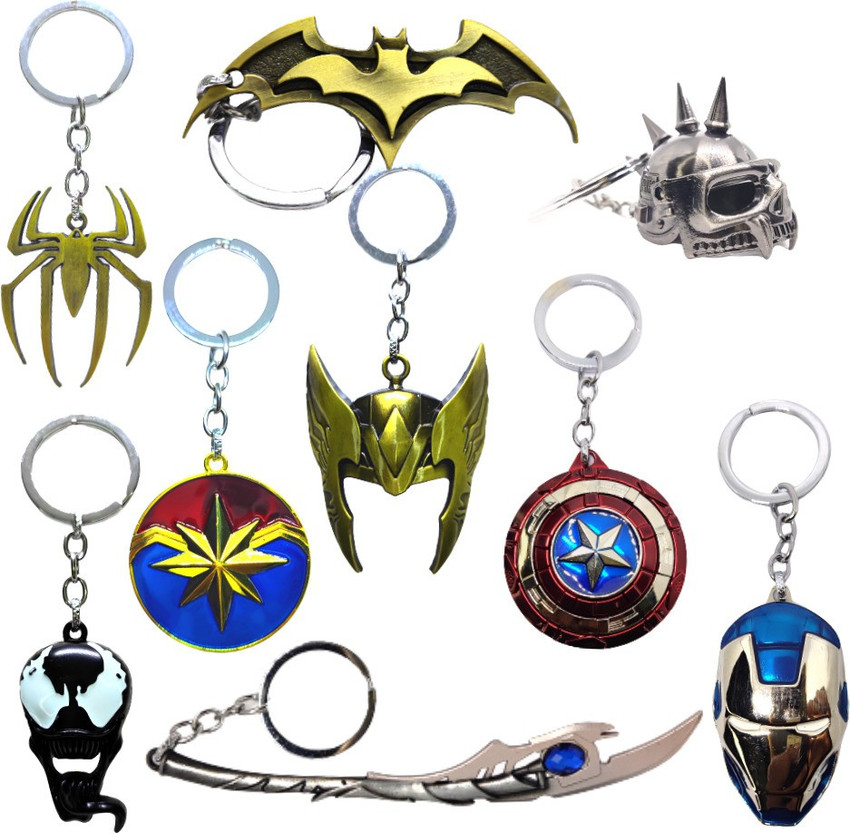 Avengers metal keychain top