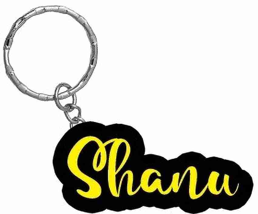 SY Gifts Shanu Name Black Yellow Name Keychain Key Chain Price in India Buy SY Gifts Shanu Name Black Yellow Name Keychain Key Chain online at Flipkart