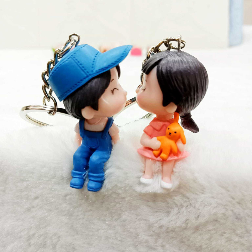 Magic of Gifts Adorable Boy Girl Doll Keychains Dolls Keyrings for Backpacks Pouch Handbags Key Chain Price in India Buy Magic of Gifts Adorable Boy Girl Doll Keychains Dolls