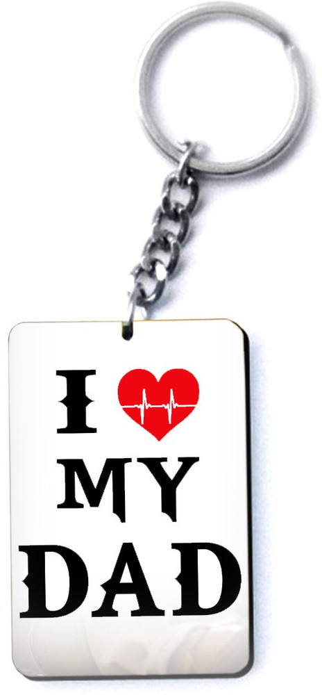 I love mom and dad keychain sales
