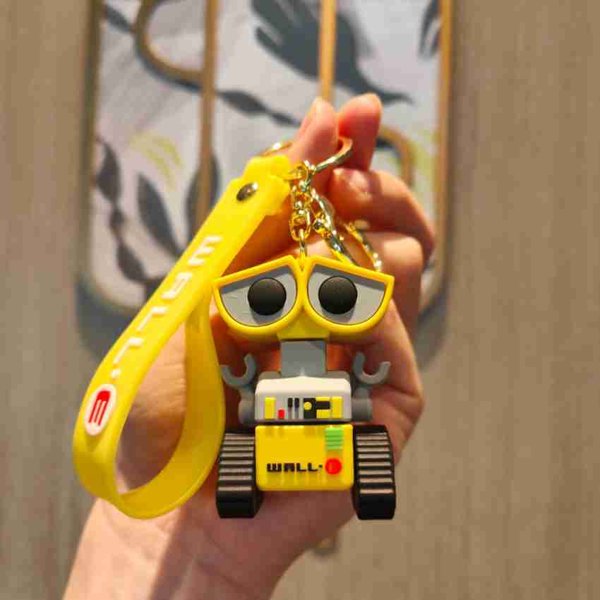 Mubco WALL-E 3D Keychain, Strap Charm & Hook