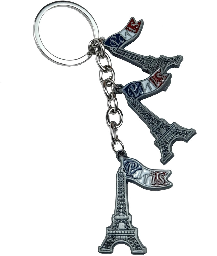 GCT Paris Love Eiffel Tower KC 3 Grey Metal Keychain for Car Bike Girls Men Women Key Chain Price in India Buy GCT Paris Love Eiffel Tower KC 3 Grey Metal Keychain for