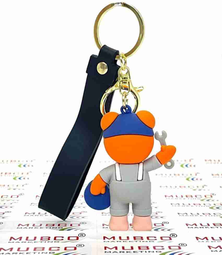 Mubco Cute Teddy Bear LV 3D Keychain, Strap Charm & Hook, PVC Cartoon  Model Toys Gift Key Chain Price in India - Buy Mubco Cute Teddy Bear LV 3D  Keychain