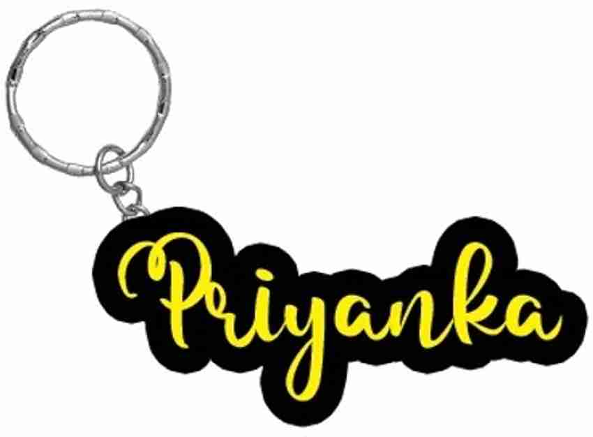 SY Gifts Priyanka Name Black Yellow Name Keychain Key Chain Price in India Buy SY Gifts Priyanka Name Black Yellow Name Keychain Key Chain online at Flipkart