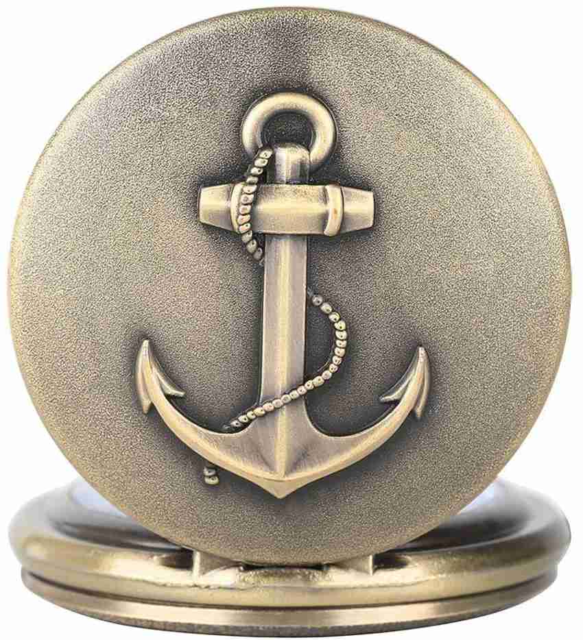 Anchor pocket watch online