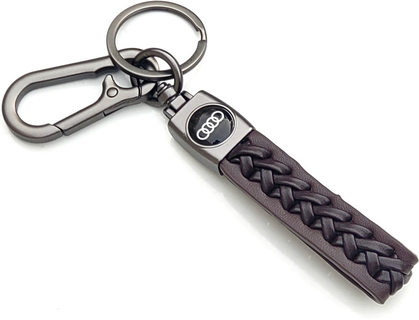 Audi shop leather keychain