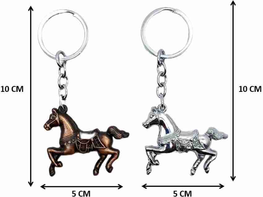 Sahib Collection Cute Moving Dog Keychain And Keyrings Combo For Men And Women Pack Of 2 Key Chain