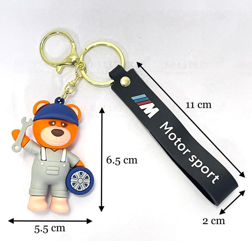 Bmw bear shop keychain