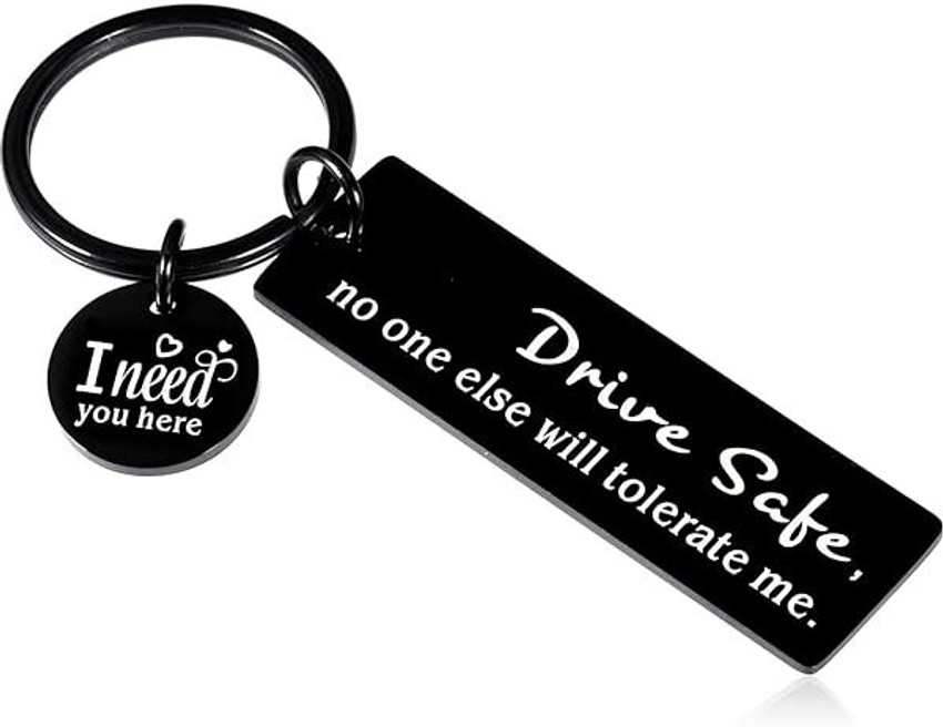 Drive safe keychain for girlfriend hotsell