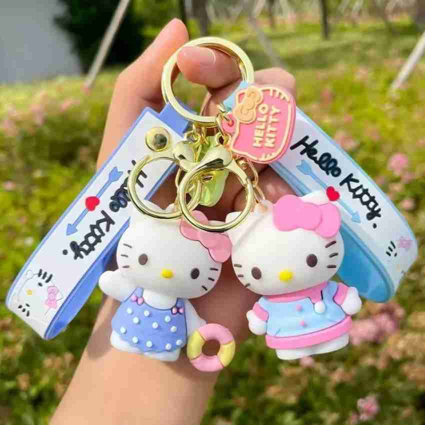 KYOP Cute 3D Hello Kitty With Tie Keychain For Girls And Boys Key Chain  Price in India - Buy KYOP Cute 3D Hello Kitty With Tie Keychain For Girls  And Boys Key