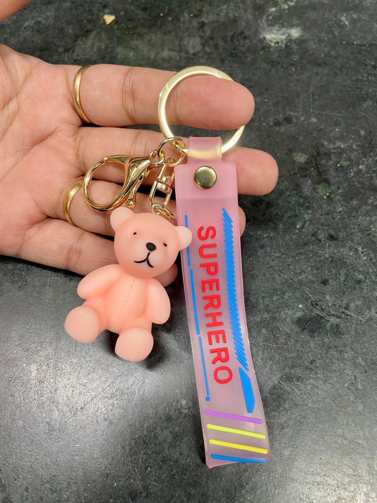 Cute bear keychain online