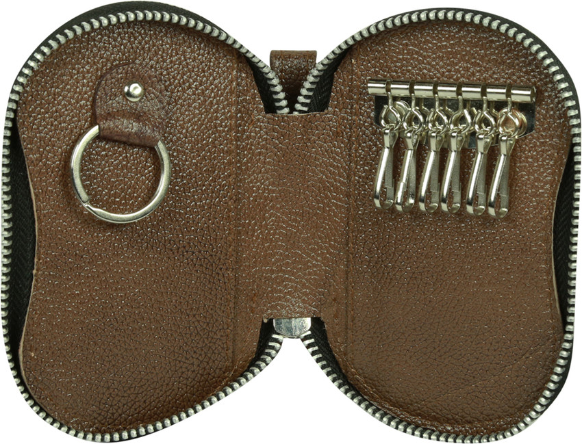Mens leather key pouch discount