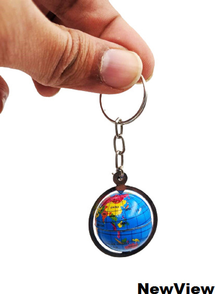 World globe keychain deals