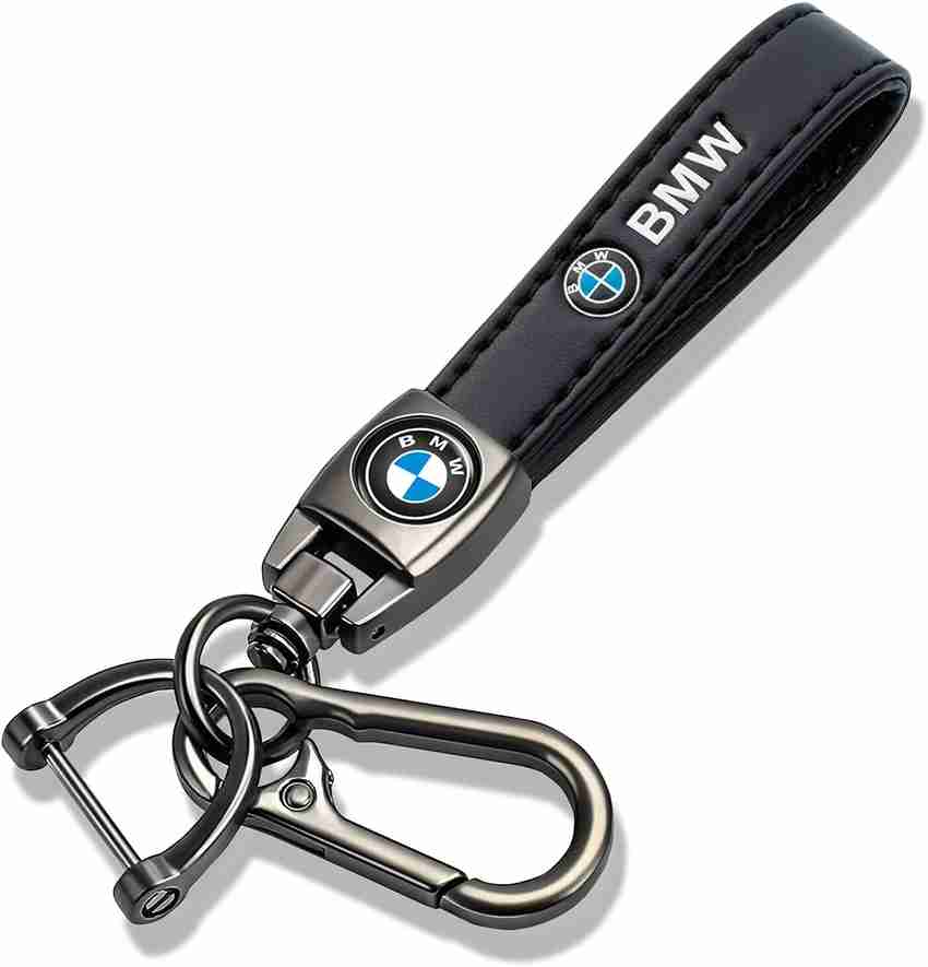 Bmw leather keychain discount