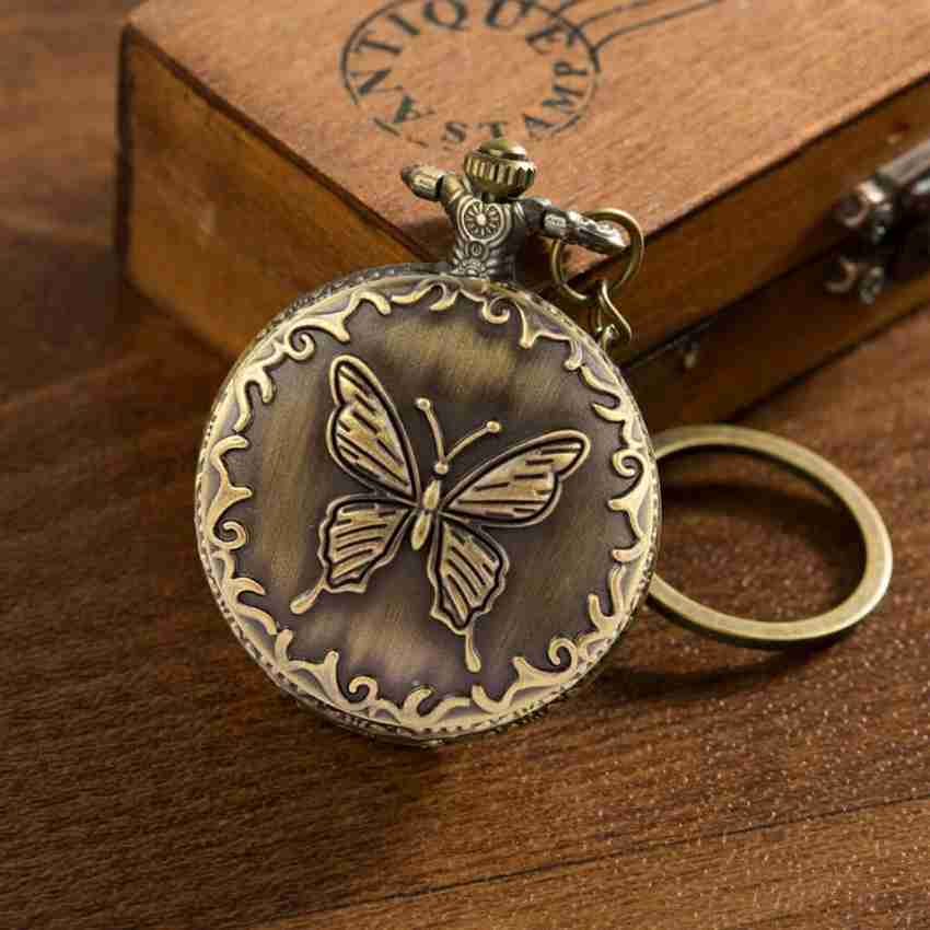 Butterfly pocket shop watch