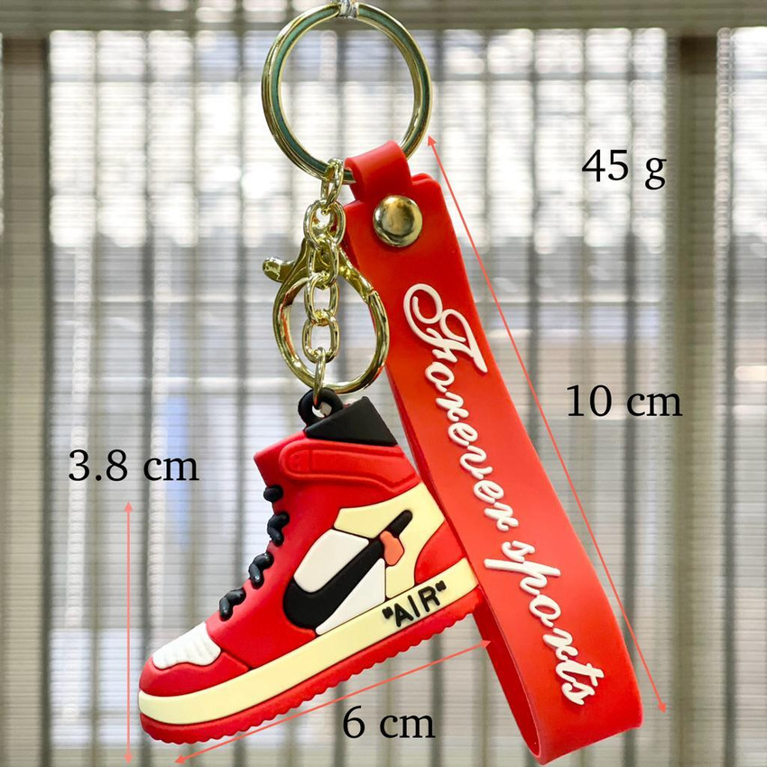 Mini jordan outlet shoe keychain