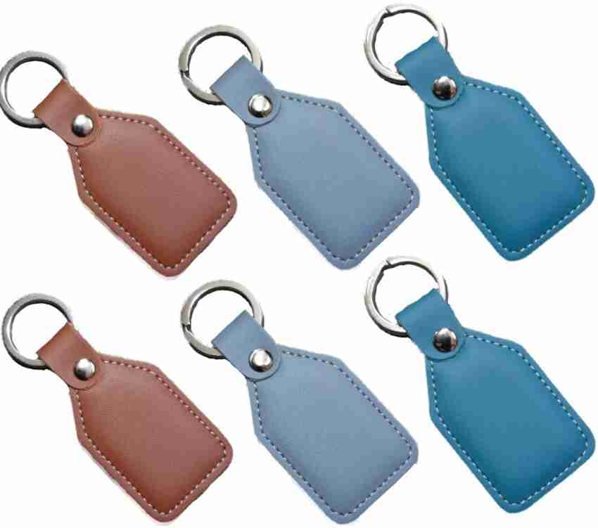 Leather Keychain Key Ring Hook Keychain Holder Car & Bike