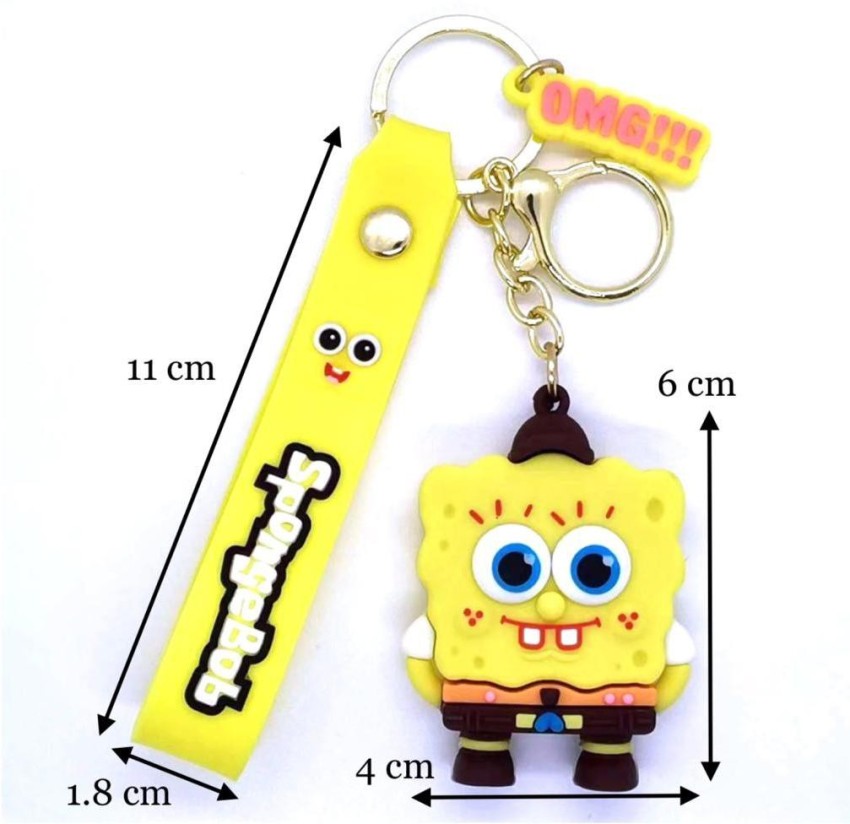 Mubco SpongeBob Patrick Star 3D Keychain, Strap Charm & Hook, Cartoon  Model Toy Gift, Key Chain Price in India - Buy Mubco SpongeBob Patrick Star  3D Keychain