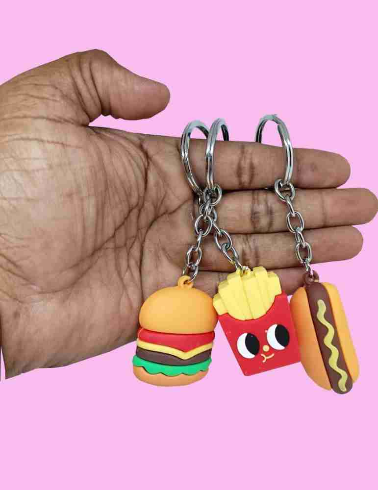 Hotdog Keychain | Zazzle