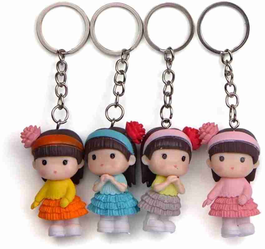 Priceless Deals Lovely Pink Girl Doll Keychain/ Keyring for Girls/Kids  Hanging Pendant for Pencil Case, Backpack, Bicycle, Scooty, Car for Kids/ Girls/Women Key Chain Price in India - Buy Priceless Deals Lovely Pink