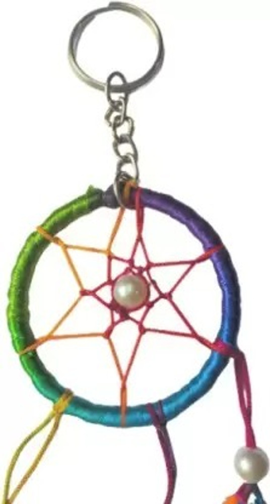 LKA Dream Catcher Keychains with multicolor Key Chain Price in India Buy LKA Dream Catcher Keychains with multicolor Key Chain online at Flipkart
