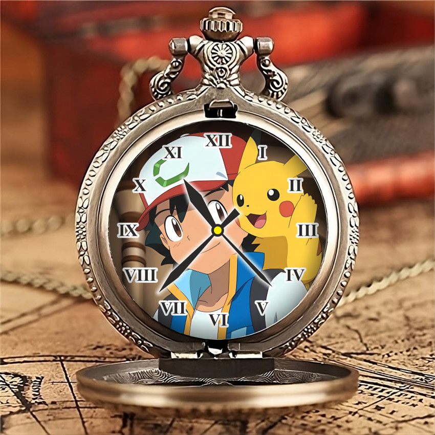 Pikachu pocket watch hotsell