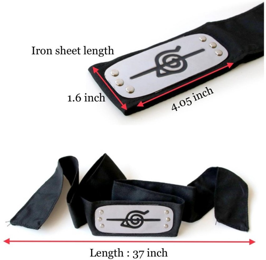 naruto headband - akatsuki itachi headband for cosplay 3D Print