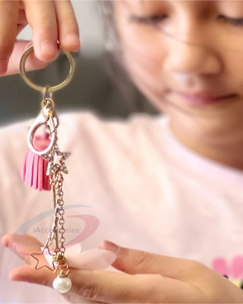 Diamond outlet bling keyring