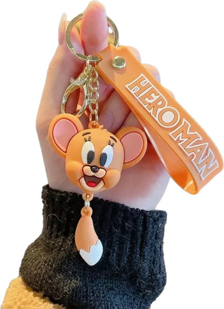 Seven Square Premium Cartoon Characters High quality Rubber 3D Silicone Toy  Key Chain( JERRY) Key Chain Price in India - Buy Seven Square Premium  Cartoon Characters High quality Rubber 3D Silicone Toy