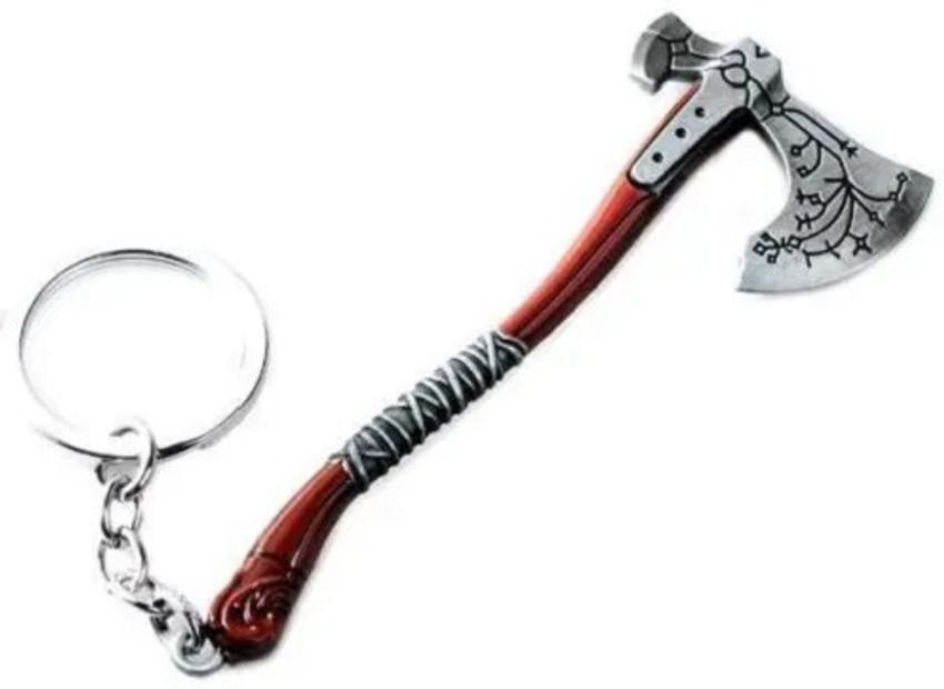 Mistazzo God Of War 4 Kratos Leviathan Ice Axe Keychain For Boys