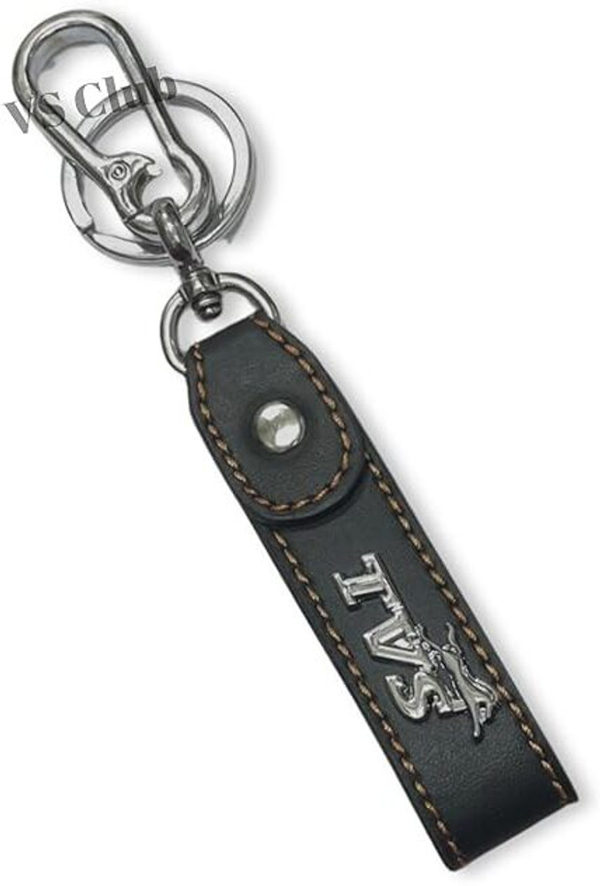 Leather motorcycle keychain shop