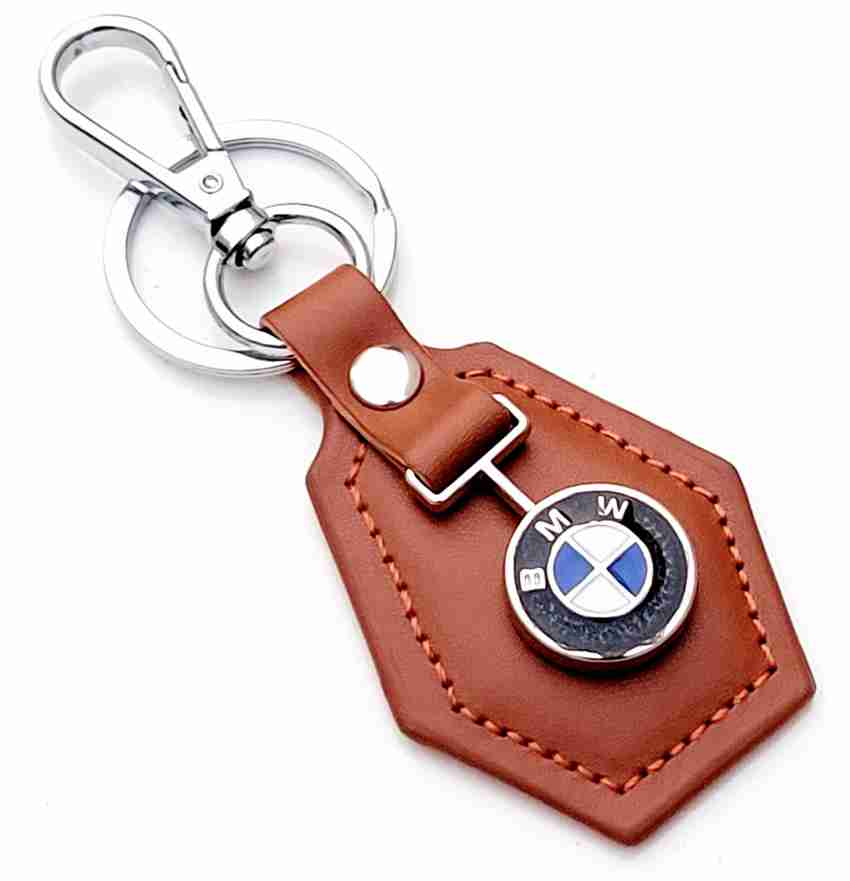 Bmw leather keyring sale