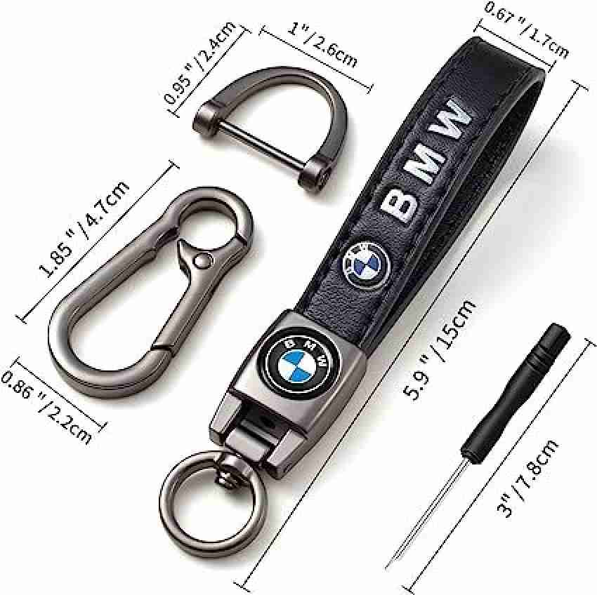 Ride2joy BMW Leather Keychains And Keyrings With Leather Key Chain